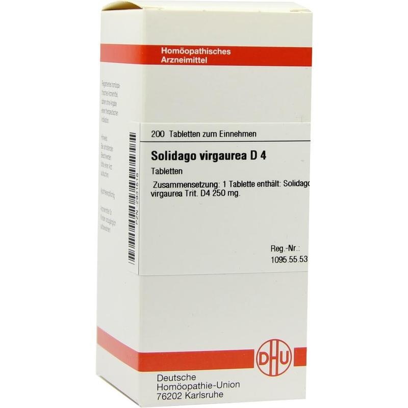 SOLIDAGO VIRGAUREA D 4 Tabletten