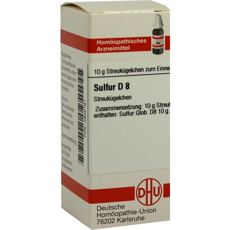 SULFUR D 8 Globuli