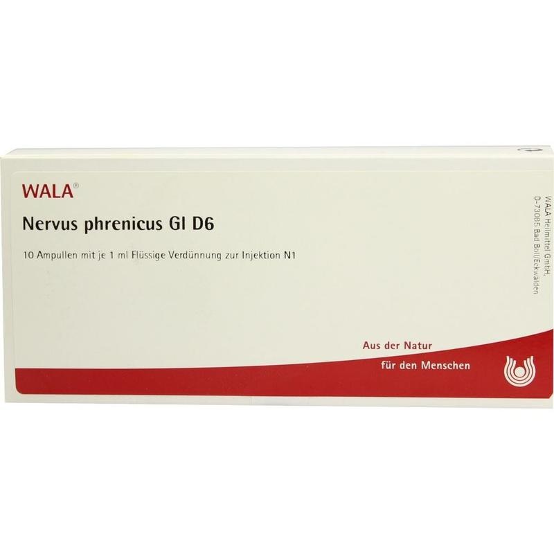 NERVUS PHRENICUS GL D 6 Ampullen