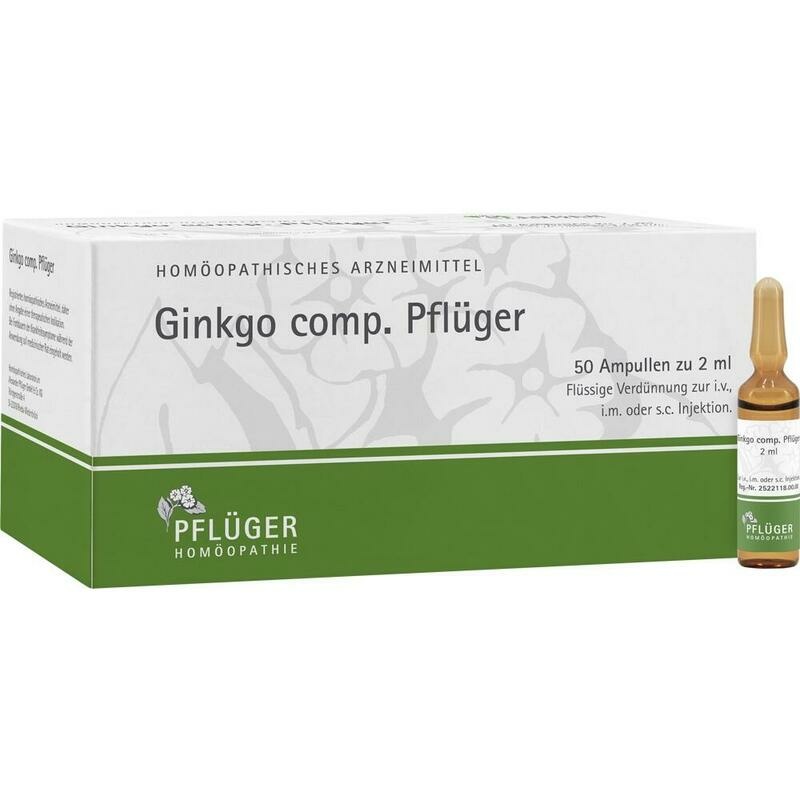 GINKGO COMP.Pflüger Ampullen