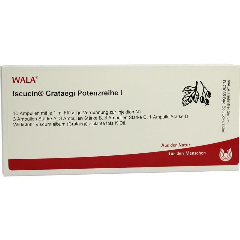 ISCUCIN crataegi Potenzreihe I Ampullen