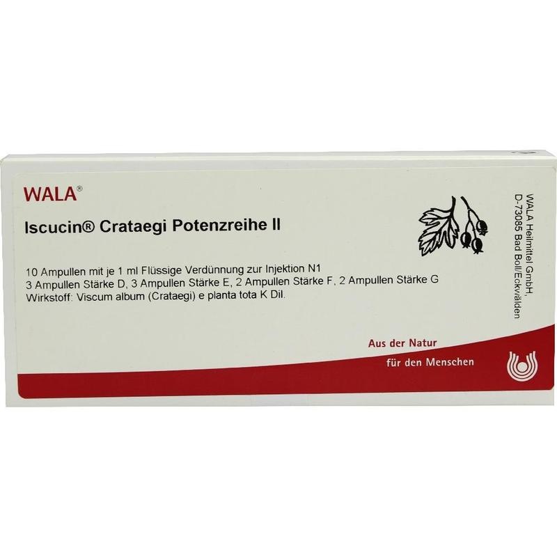 ISCUCIN crataegi Potenzreihe II Ampullen