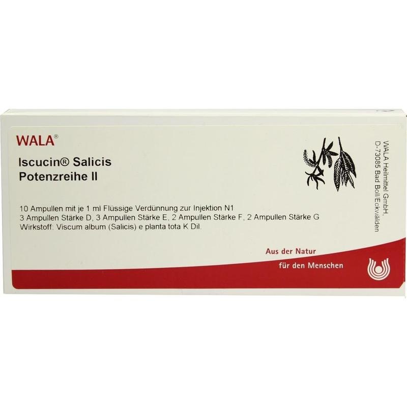 ISCUCIN salicis Potenzreihe II Ampullen