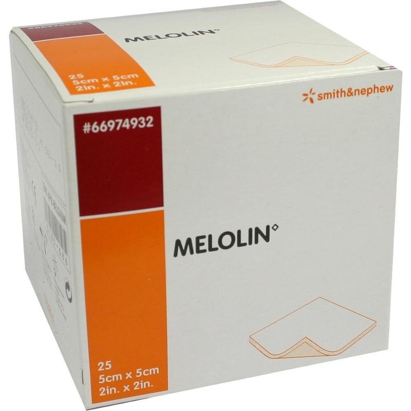 MELOLIN 5x5 cm Wundauflagen steril