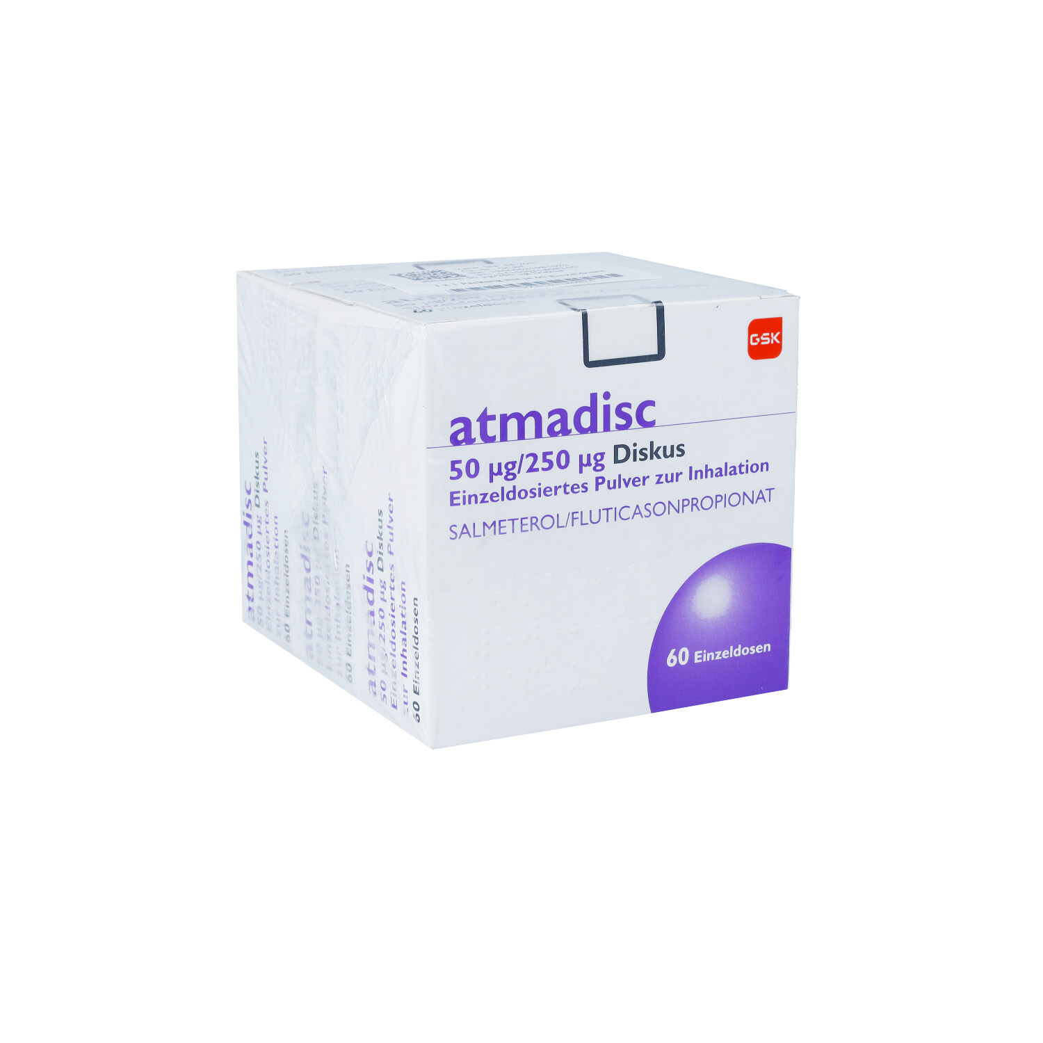 ATMADISC 50 μg/250 μg Diskus Einzeldos.Inh.-Pulver