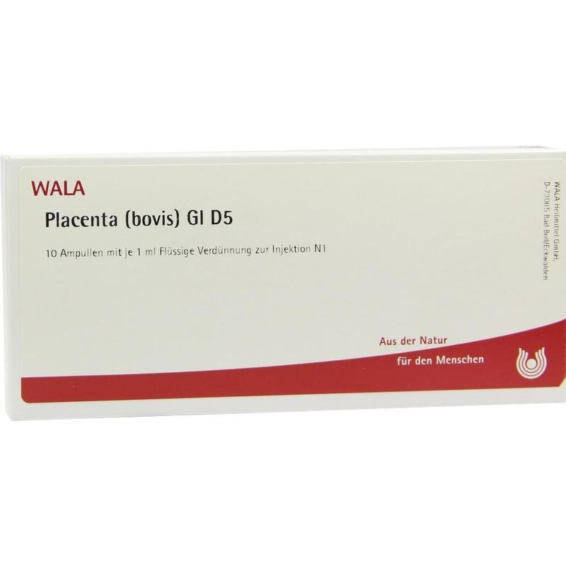 PLACENTA BOVIS GL D 5 Ampullen