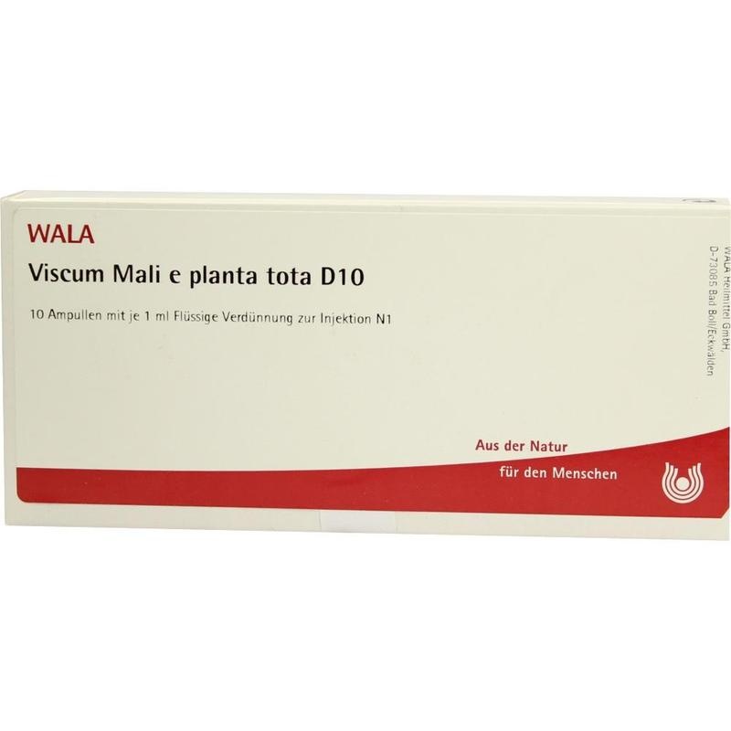 VISCUM MALI e planta tota D 10 Ampullen