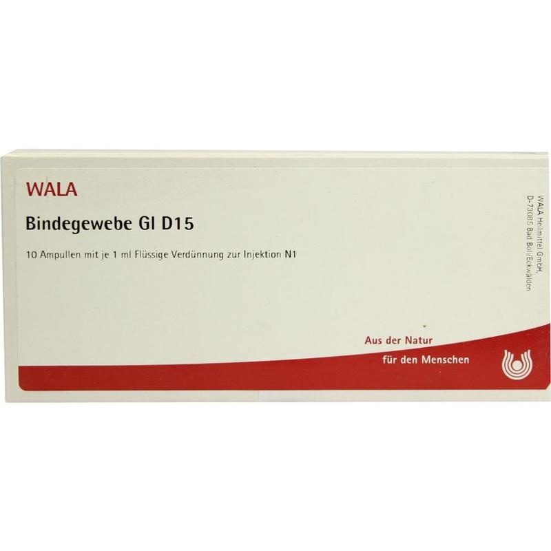 BINDEGEWEBE GL D 15 Ampullen