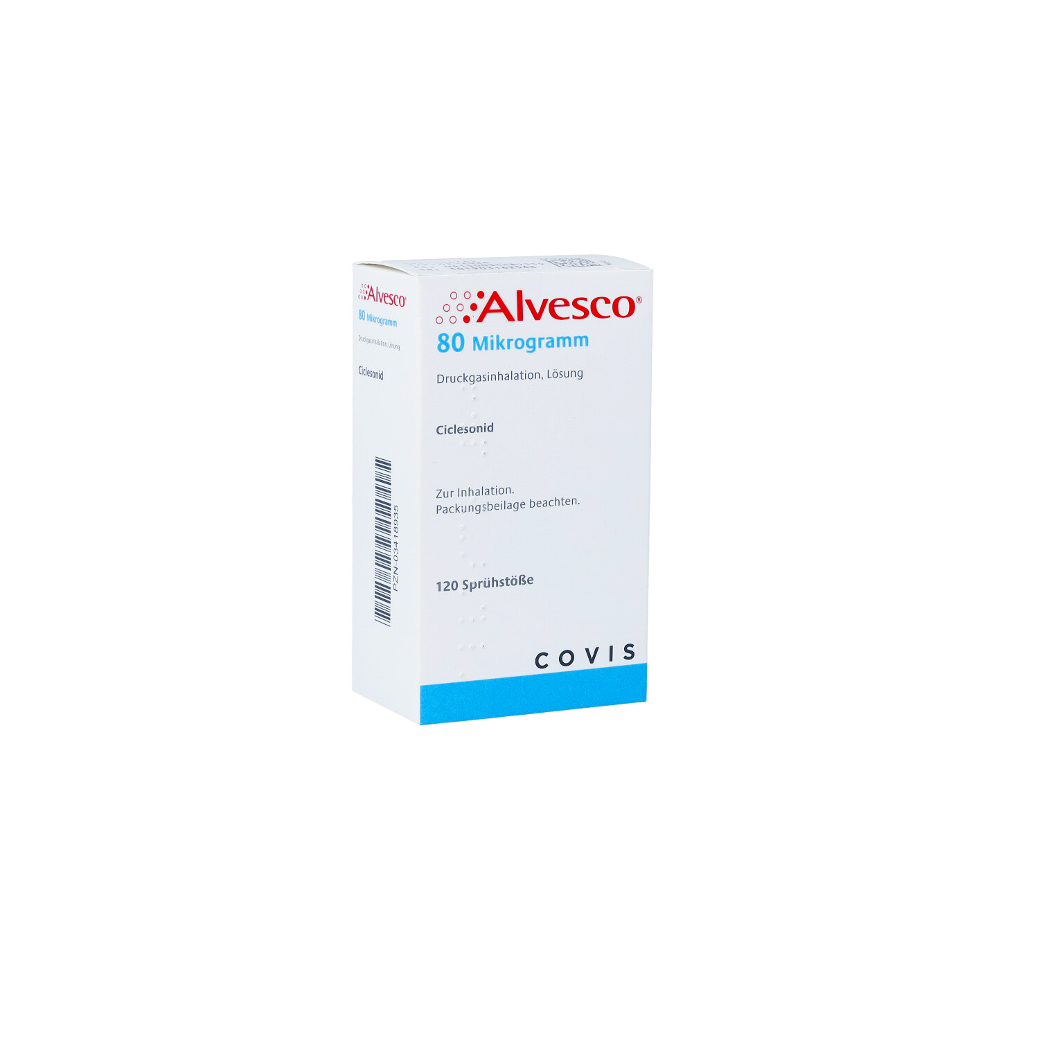 ALVESCO 80 μg 120 Hub Druckgasinhalation