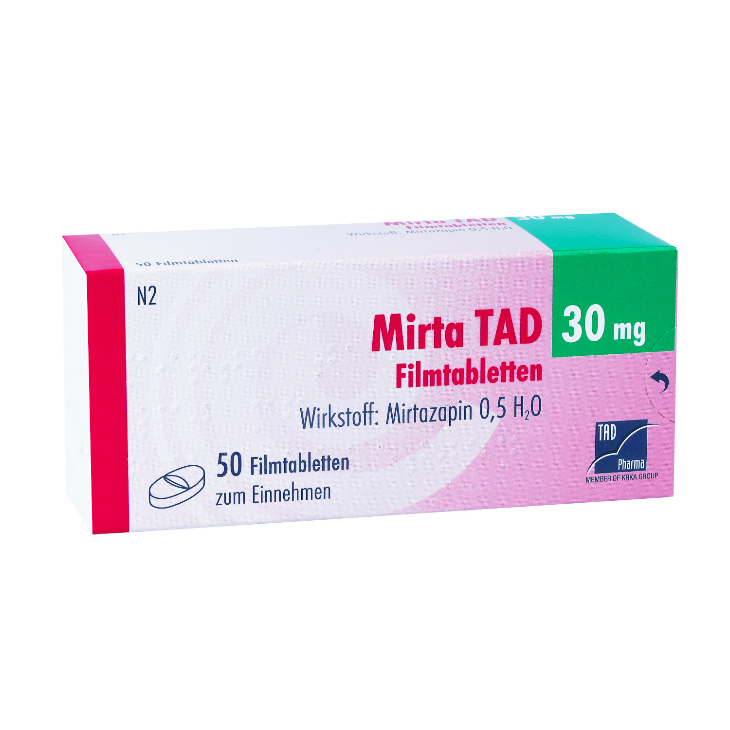 MIRTA TAD 30 mg Filmtabletten