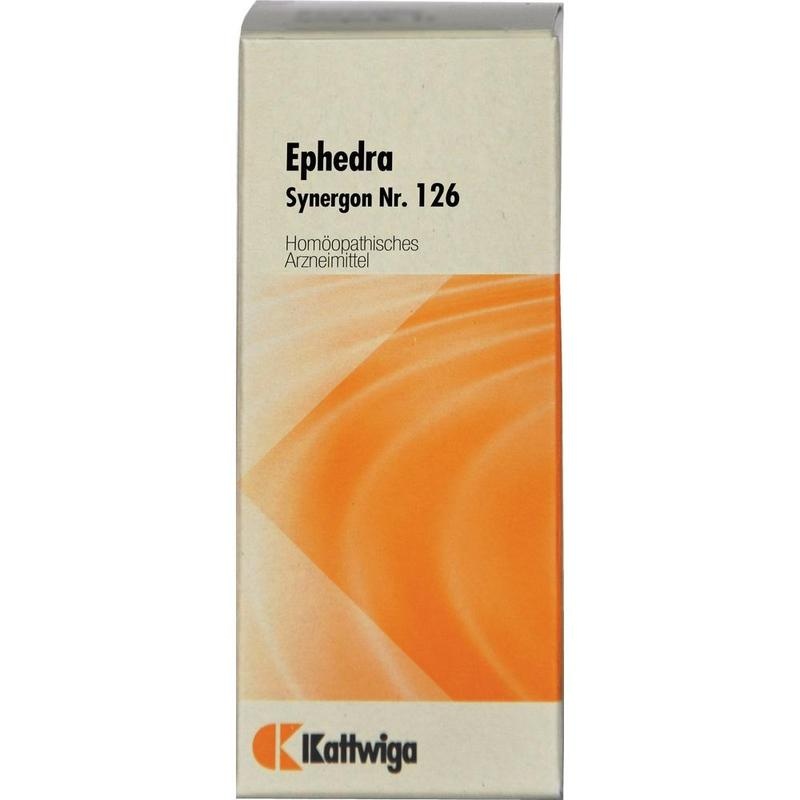SYNERGON KOMPLEX 126 Ephedra Tropfen