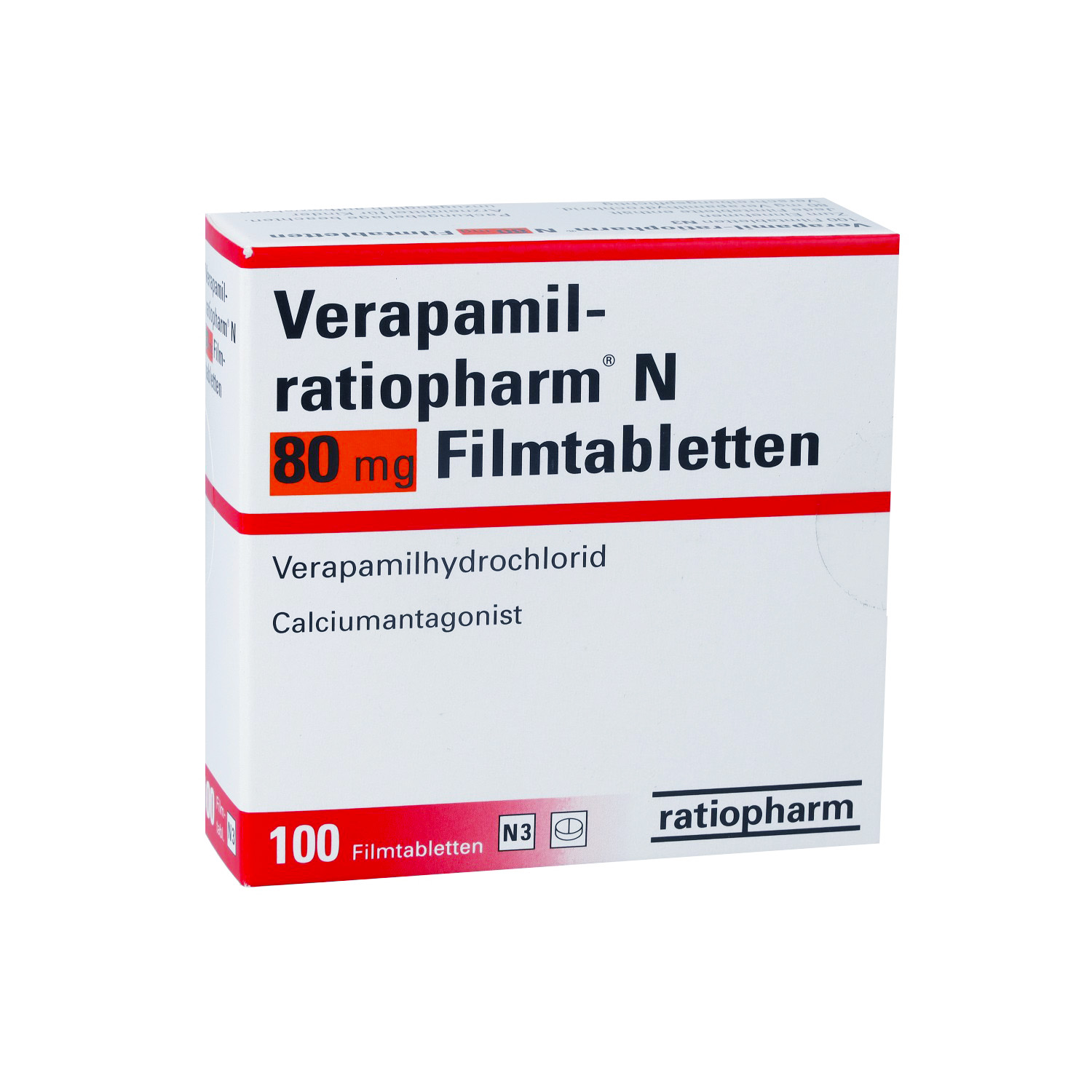 VERAPAMIL-ratiopharm N 80 mg Filmtabletten