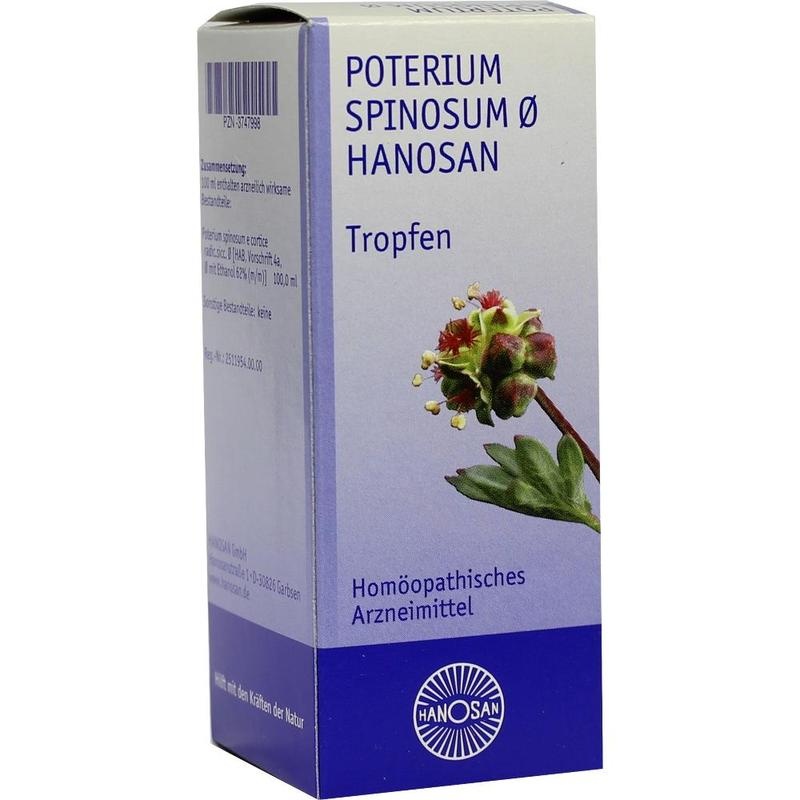 POTERIUM spinosum Urtinktur D 1