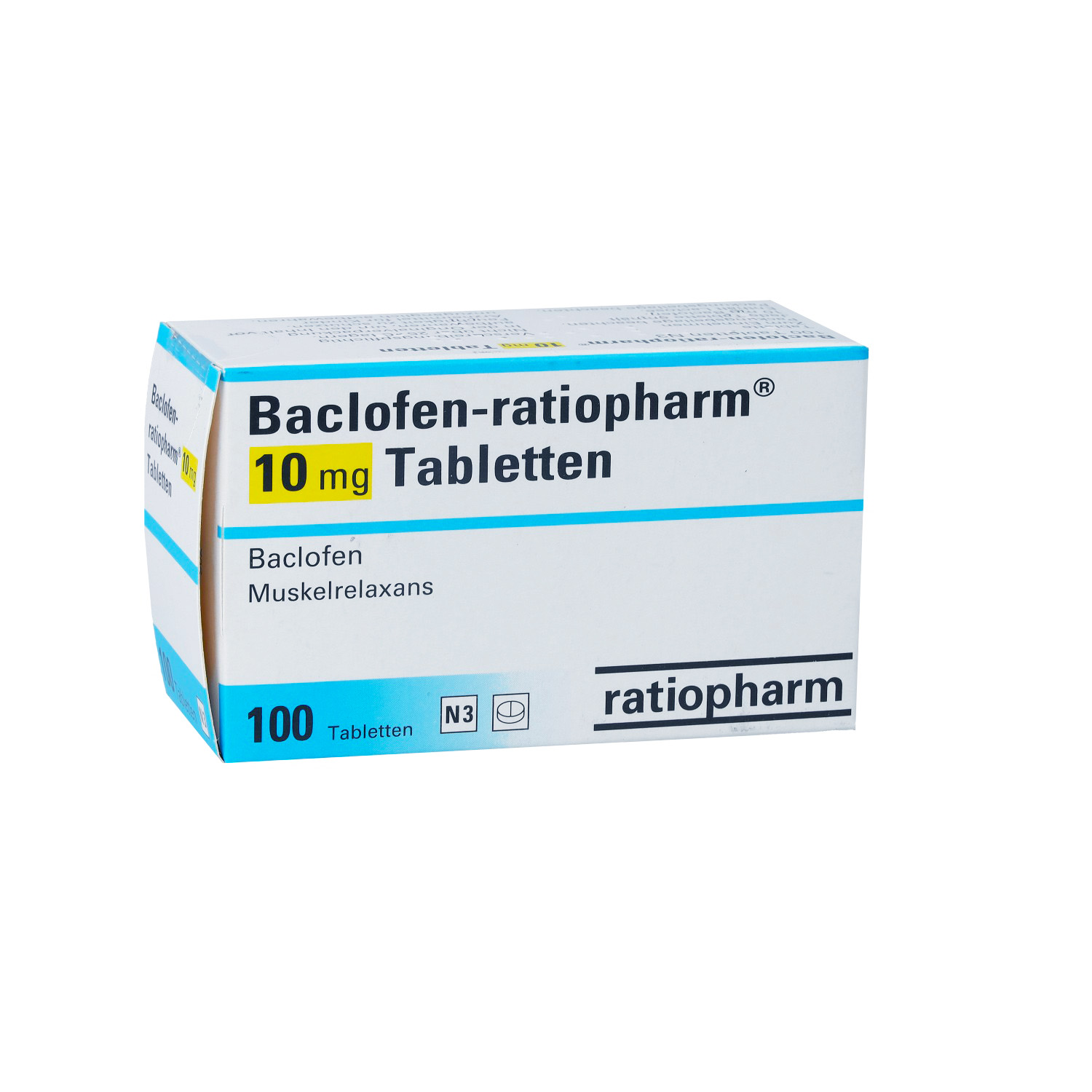 BACLOFEN-ratiopharm 10 mg Tabletten