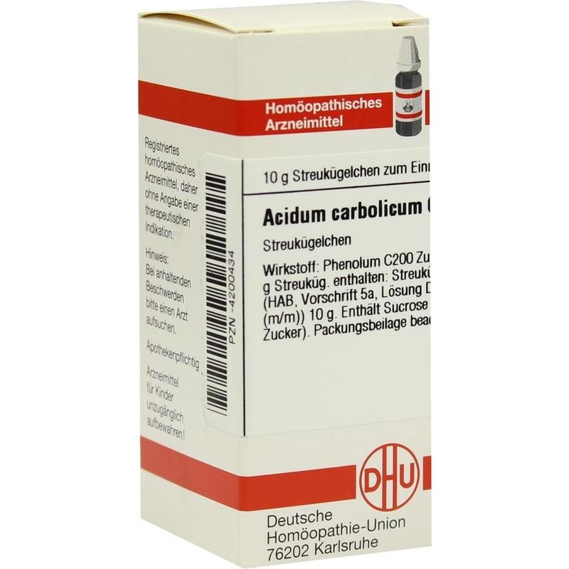 ACIDUM CARBOLICUM C 200 Globuli