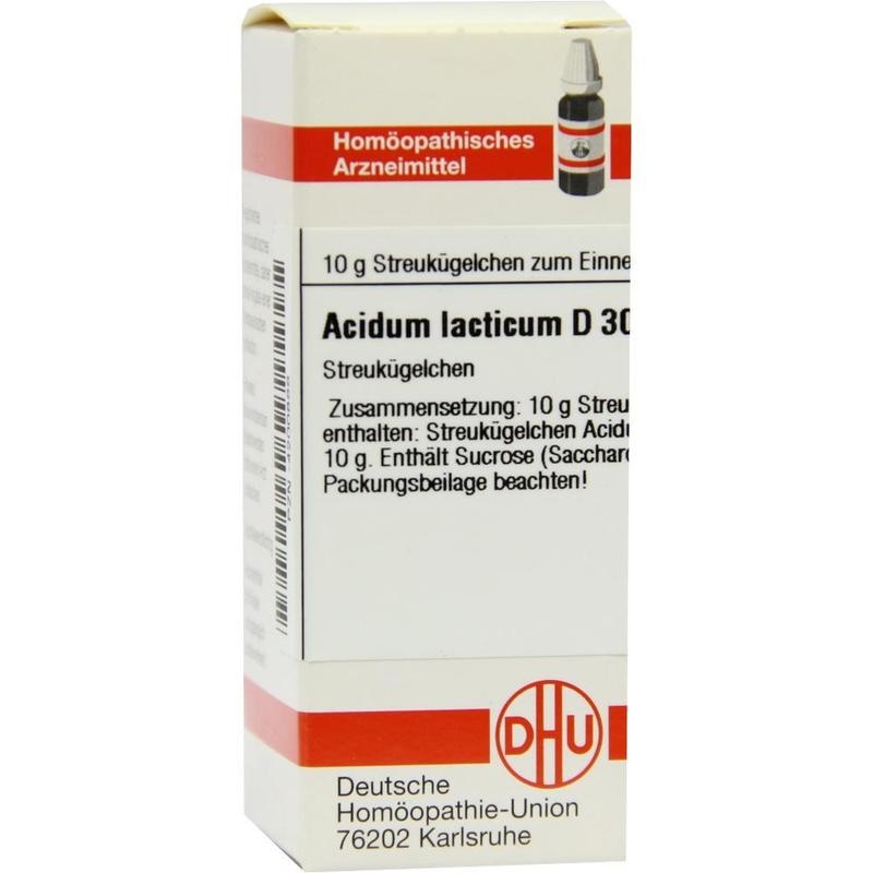 ACIDUM LACTICUM D 30 Globuli