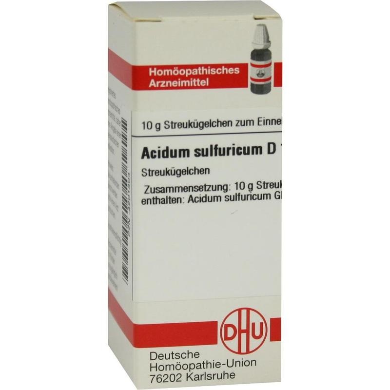 ACIDUM SULFURICUM D 10 Globuli
