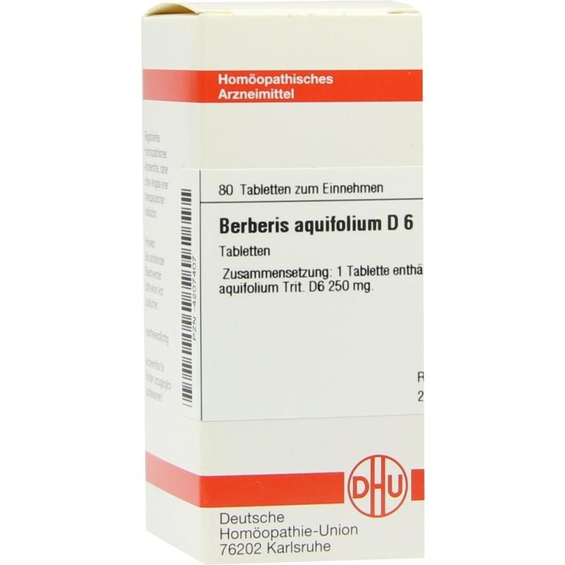 BERBERIS AQUIFOLIUM D 6 Tabletten