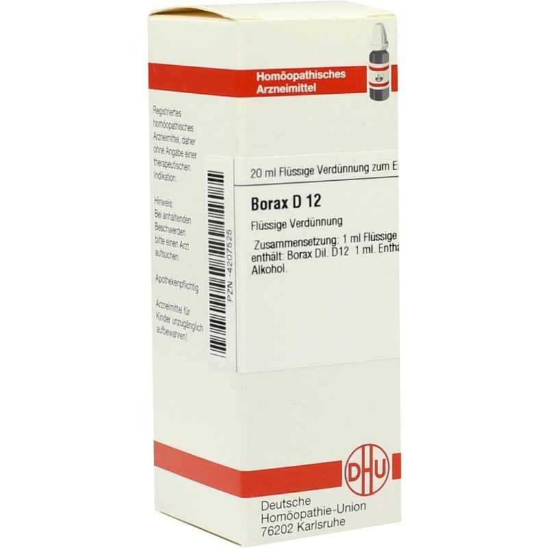 BORAX D 12 Dilution