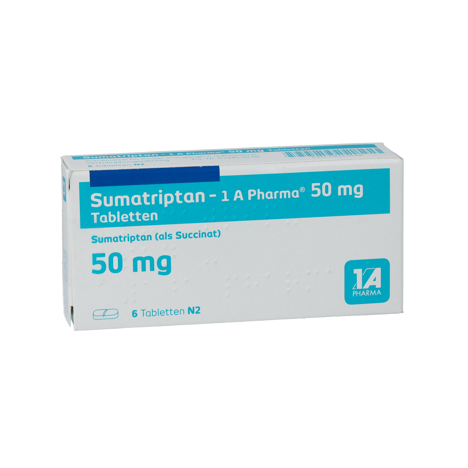 SUMATRIPTAN-1A Pharma 50 mg Tabletten