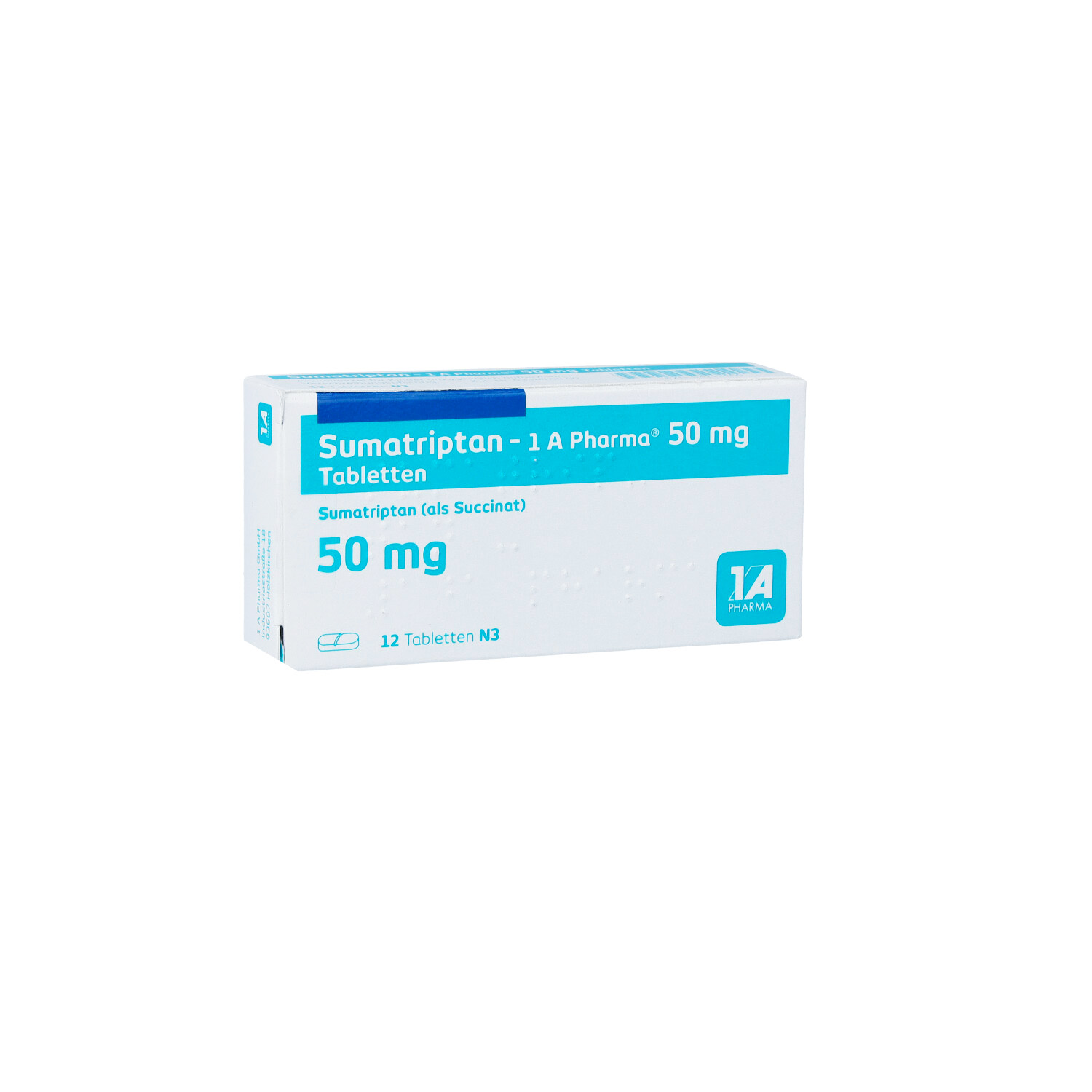 SUMATRIPTAN-1A Pharma 50 mg Tabletten