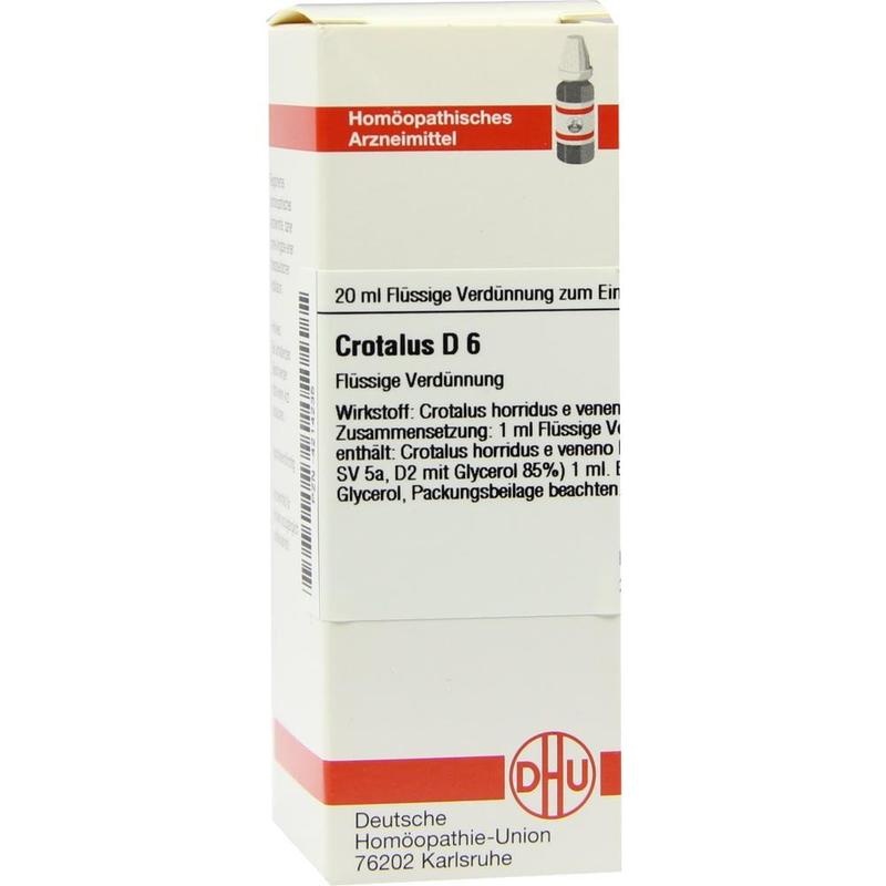 CROTALUS D 6 Dilution