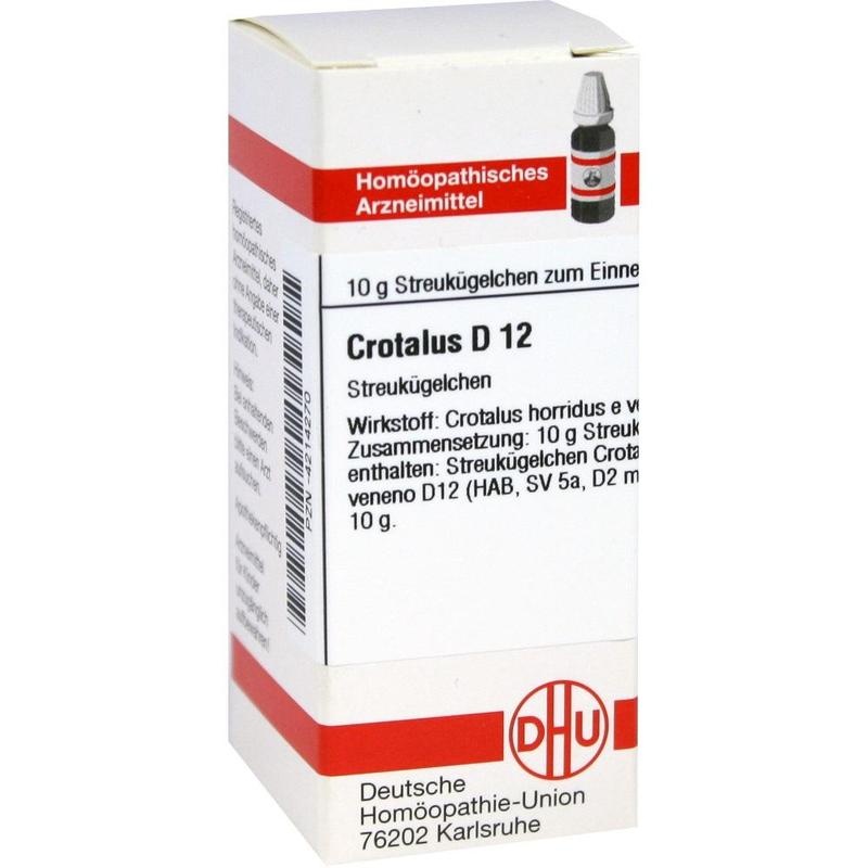 CROTALUS D 12 Globuli