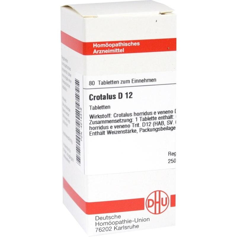CROTALUS D 12 Tabletten