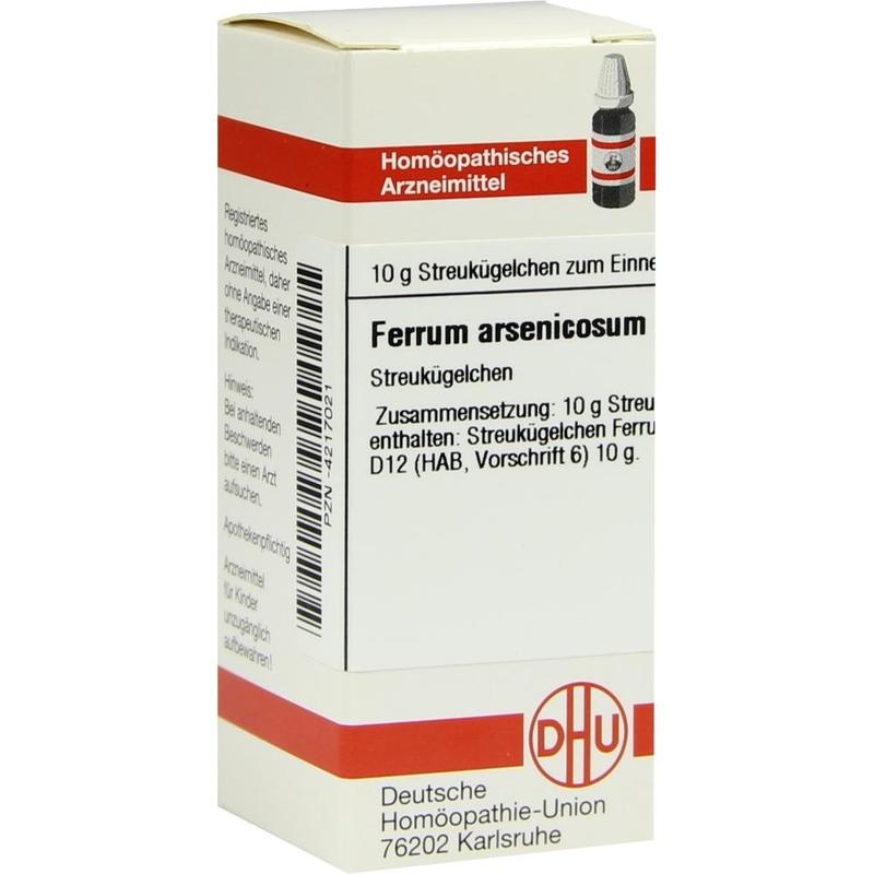 FERRUM ARSENICOSUM D 12 Globuli