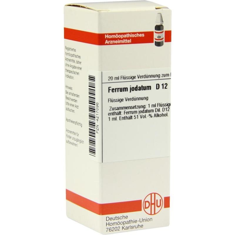 FERRUM JODATUM D 12 Dilution