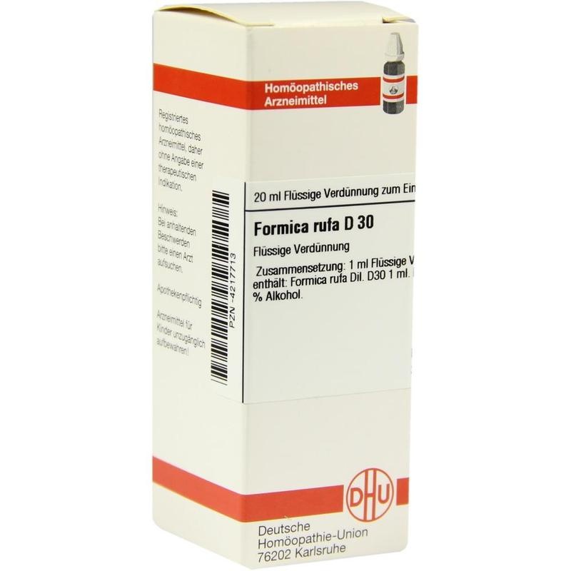 FORMICA RUFA D 30 Dilution