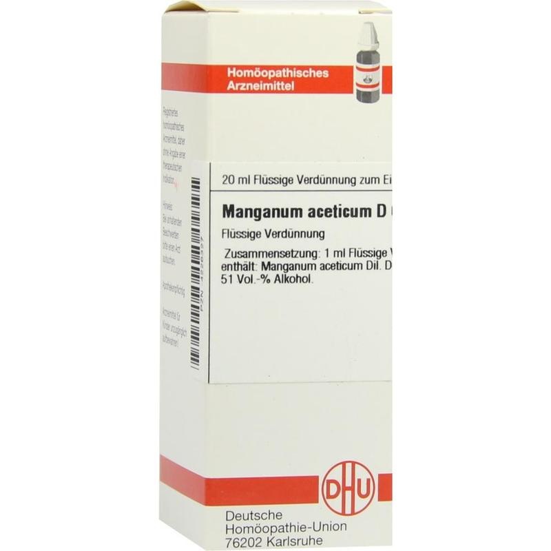 MANGANUM ACETICUM D 6 Dilution