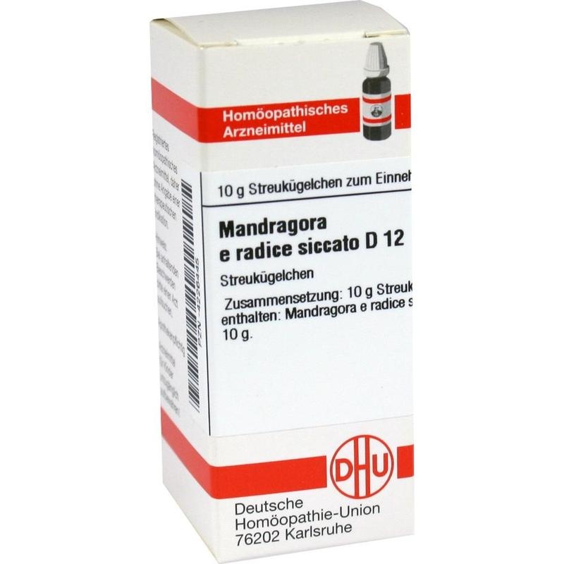 MANDRAGORA E radice siccata D 12 Globuli