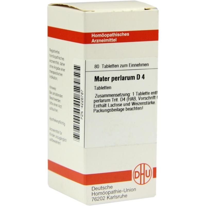 MATER PERLARUM D 4 Tabletten