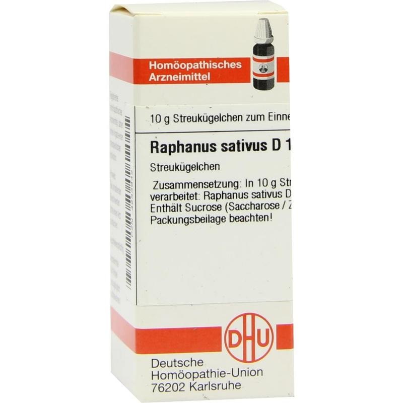 RAPHANUS SATIVUS D 12 Globuli