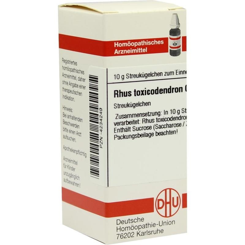 RHUS TOXICODENDRON C 4 Globuli
