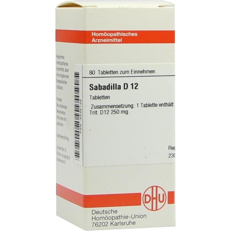 SABADILLA D 12 Tabletten