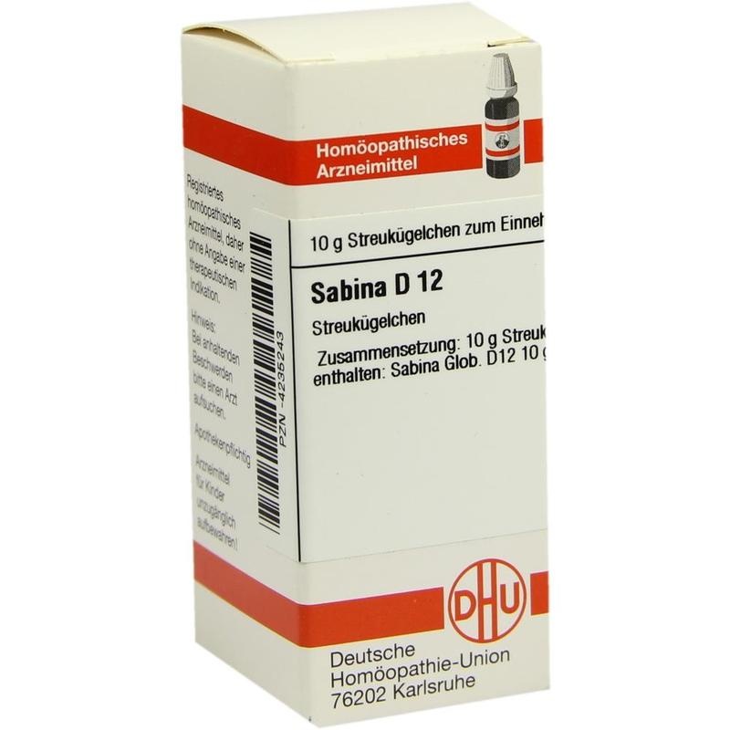 SABINA D 12 Globuli