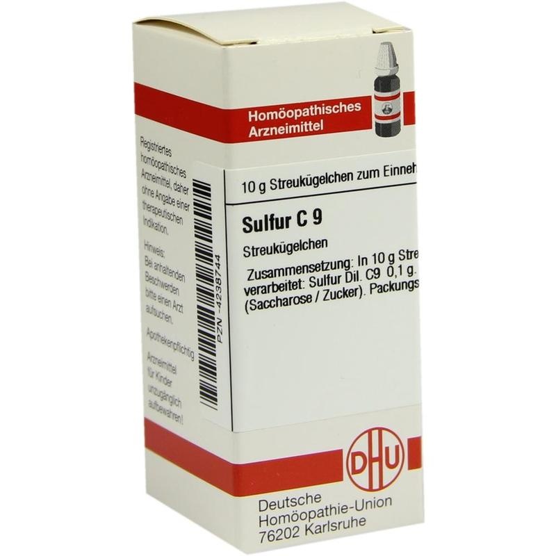 SULFUR C 9 Globuli