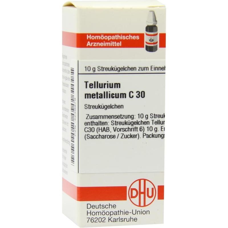 TELLURIUM metallicum C 30 Globuli