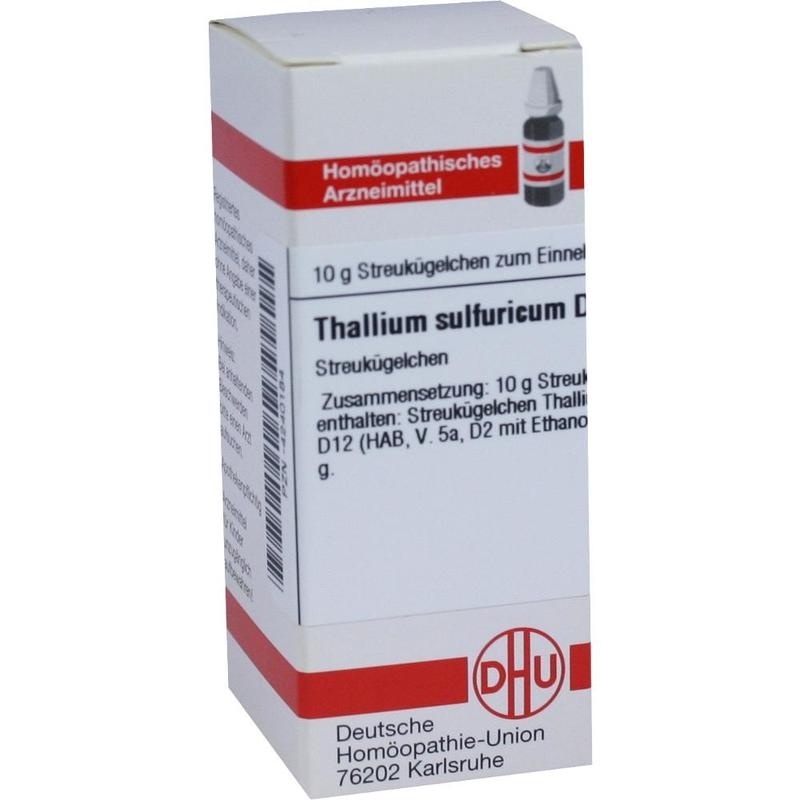 THALLIUM SULFURICUM D 12 Globuli