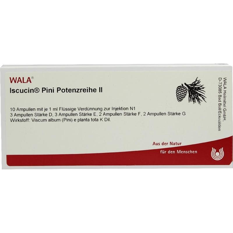 ISCUCIN pini Potenzreihe II Ampullen