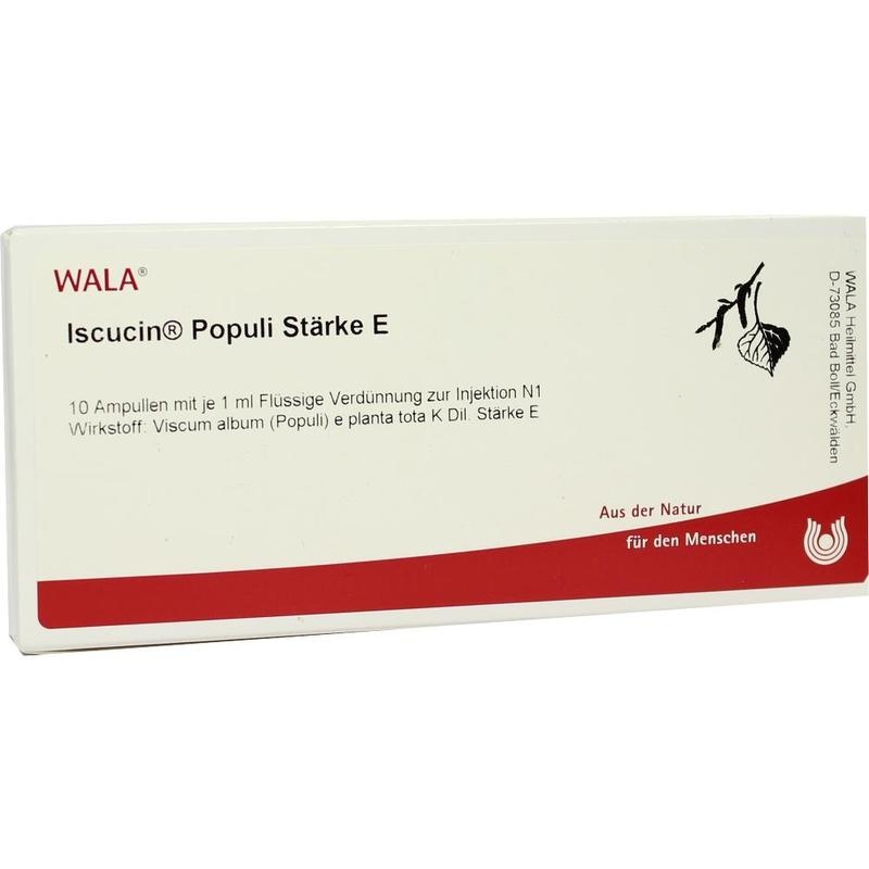 ISCUCIN populi Stärke E Ampullen