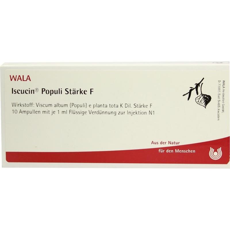 ISCUCIN populi Stärke F Ampullen