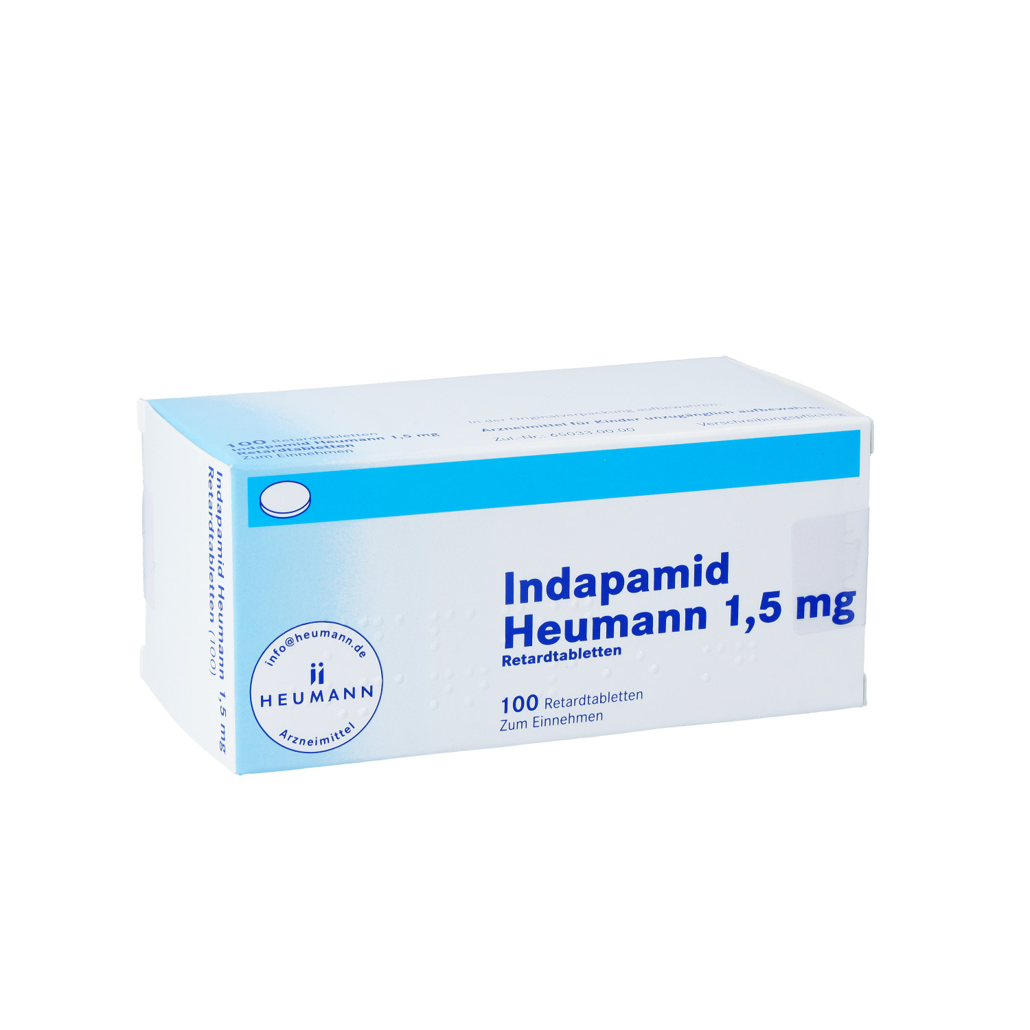 INDAPAMID Heumann 1,5 mg Retardtabletten