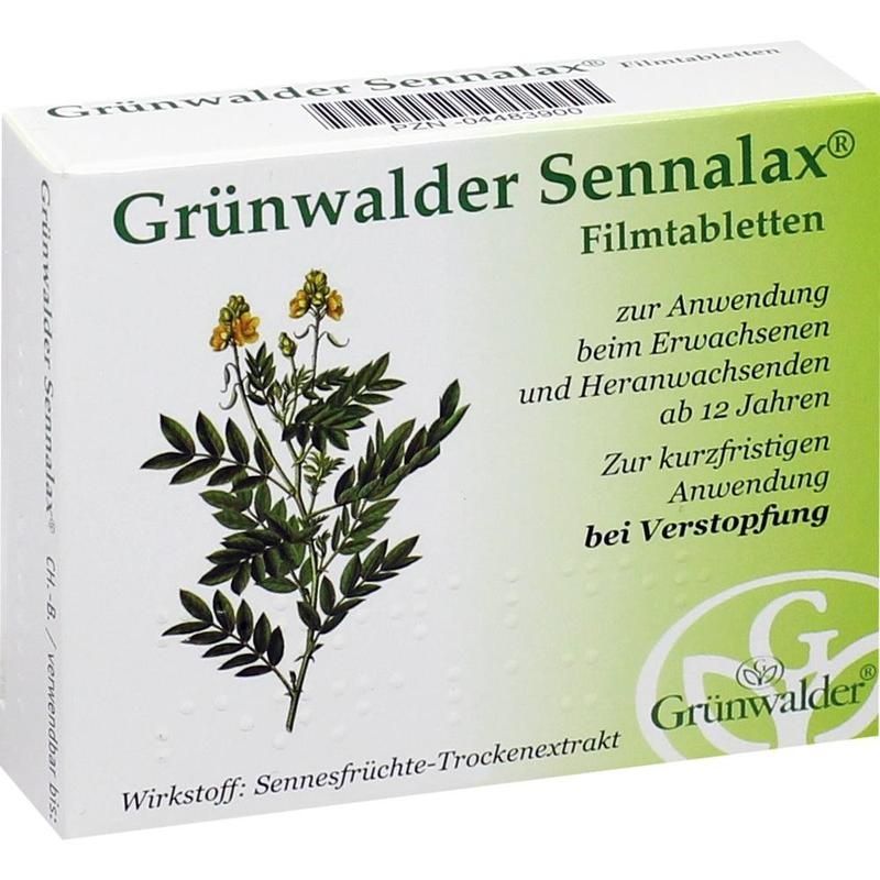 GRÜNWALDER Sennalax Filmtabletten