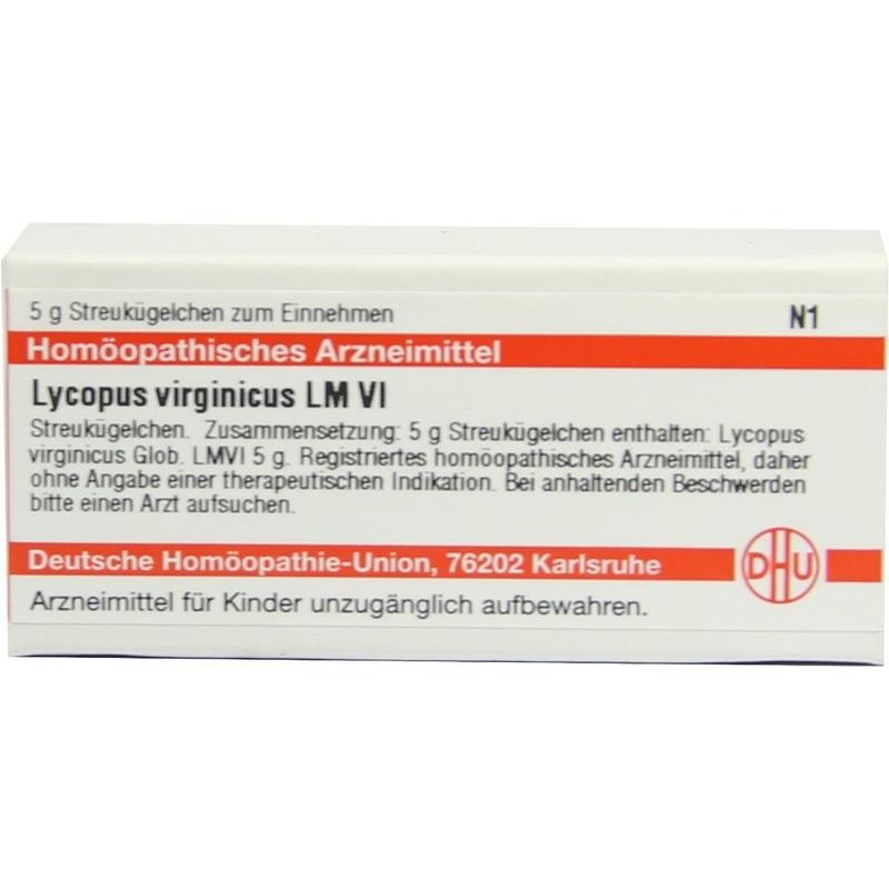 LYCOPUS VIRGINICUS LM VI Globuli