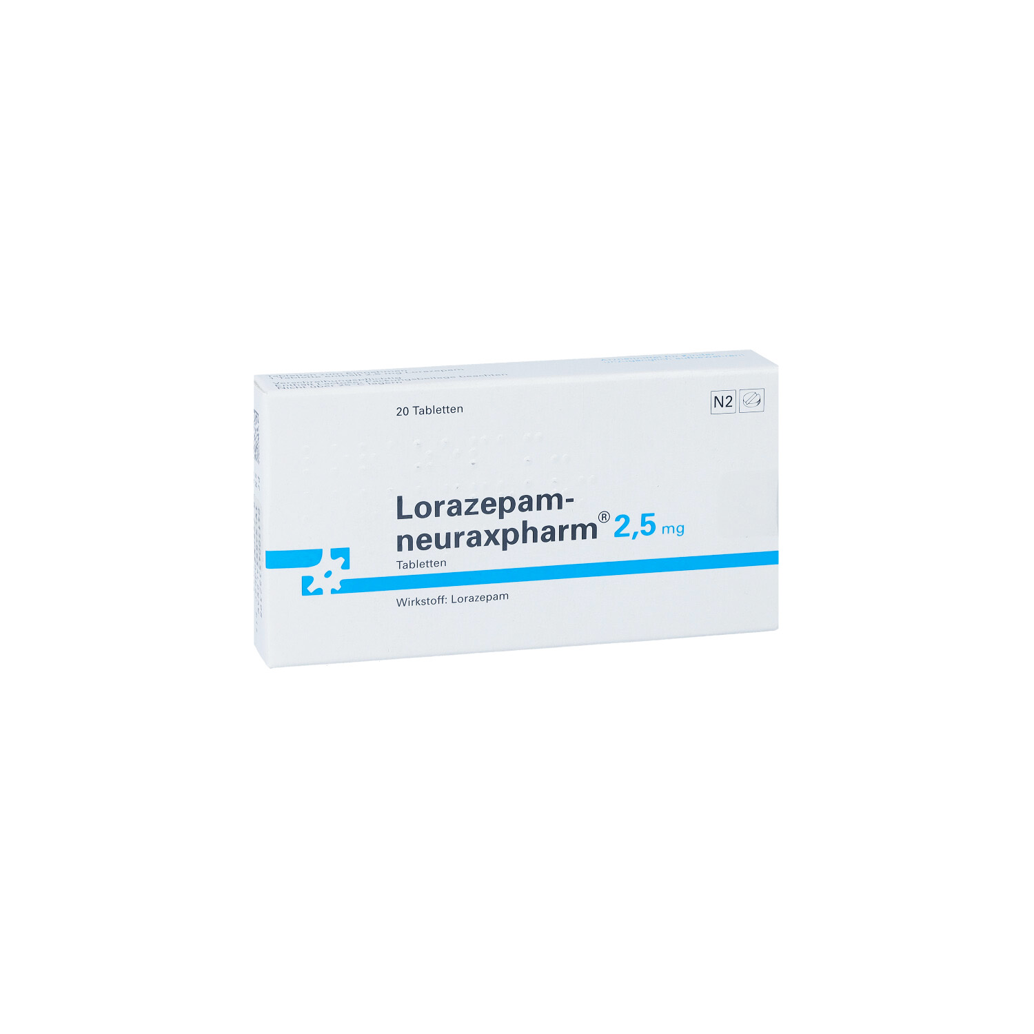 LORAZEPAM-neuraxpharm 2,5 mg Tabletten