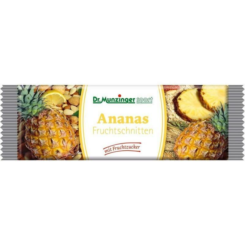 DR.MUNZINGER Fruchtschnitte Ananas