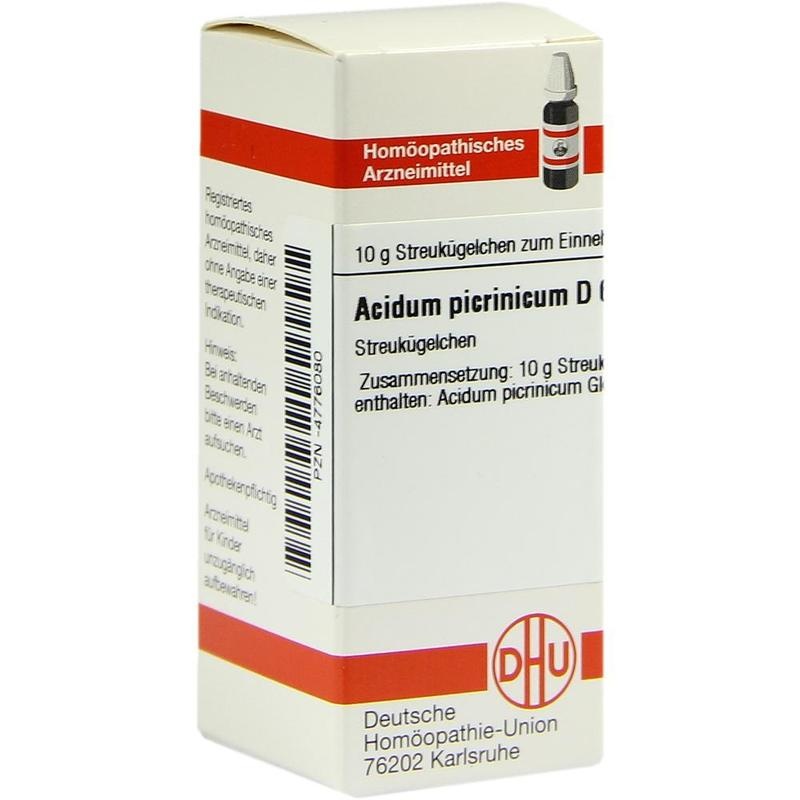 ACIDUM PICRINICUM D 6 Globuli